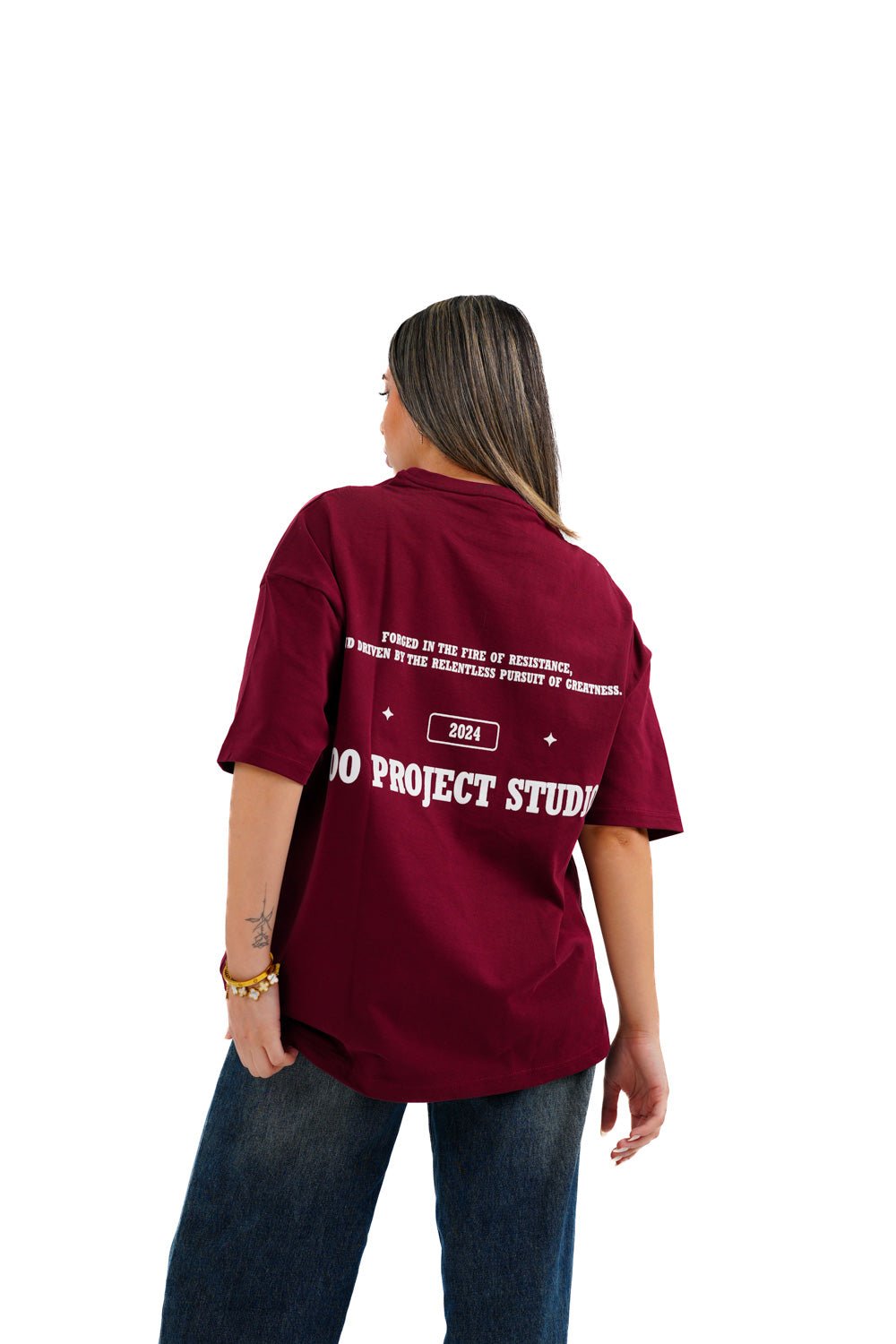 KOO PROJECT FIRE WORDS TEE - KOO PROJECT®