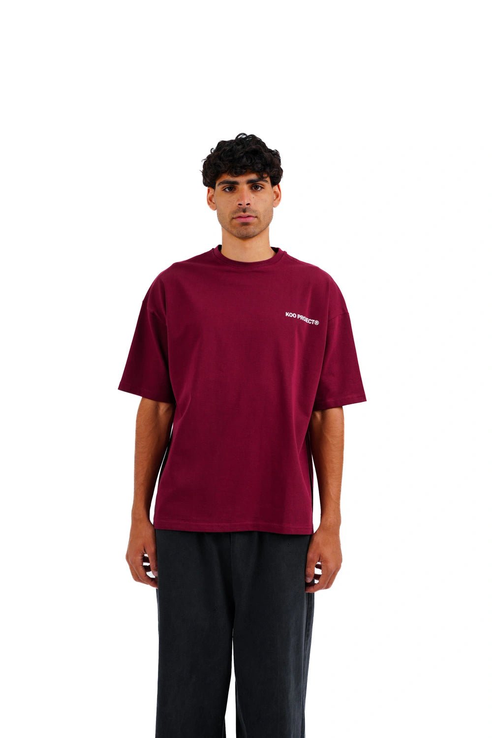 KOO PROJECT FIRE WORDS TEE - KOO PROJECT®