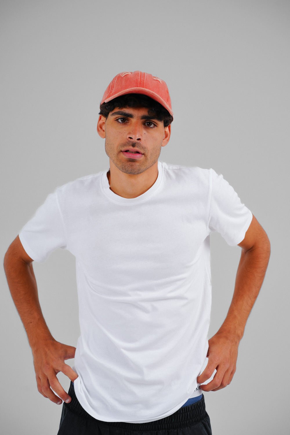 Peach Distressed Cap - KOO PROJECT®
